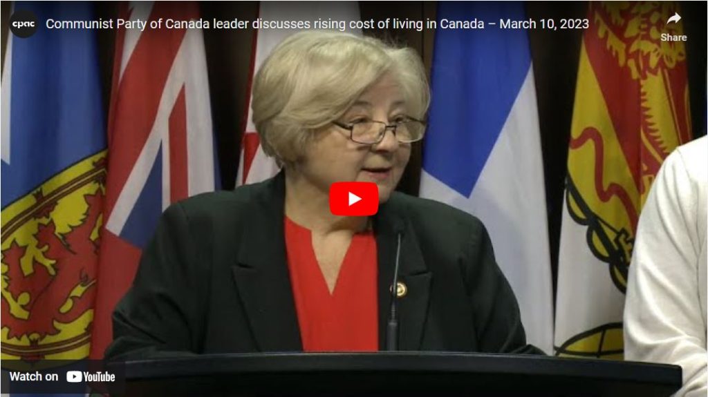 screen cap from youtube video of liz rowley giving a speech